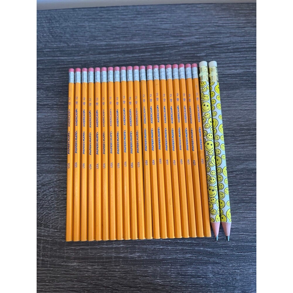 Paper Mate American Classic Wood #2 Pencils 20 Count